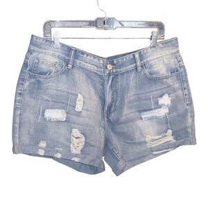 BellanBlue Vintage Wash Distressed Jean Shorts XL